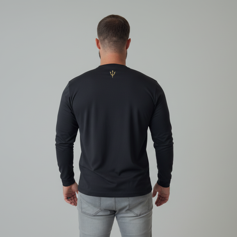 OWN THE DAY Sueded Long Sleeve Shirt