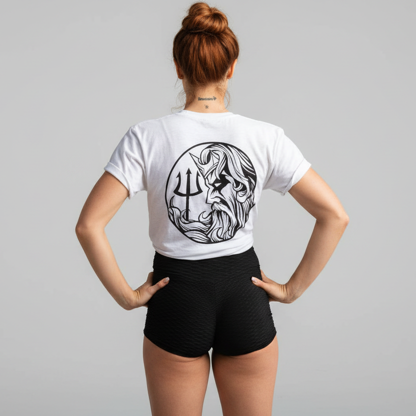 Easy Day Neptune t-shirt by EasyDay Apparel, athletic fit graphic tee inspired by strength, discipline, and the sea